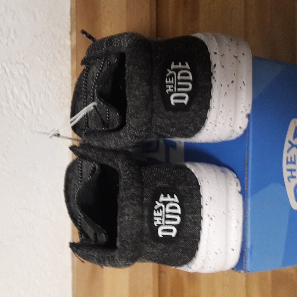 "Hey Dude" Wally Youth Sport Knit Boys Shoe Sizes 12 Tod - Picture 3 of 5